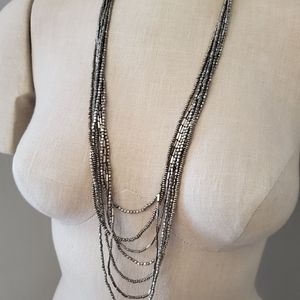 Chicos silver neclace